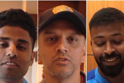 Watch: Rahul Dravid, Hardik Pandya, Suryakumar Yadav Wish 'Fighter' Rishabh Pant a Speedy Recovery