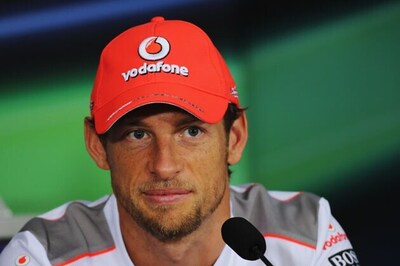 Button surprised by Alonso 'arse-kissing'