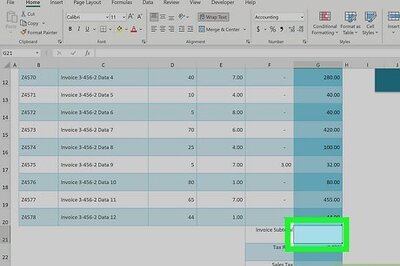 How to Add in Excel