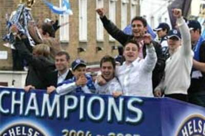 Chelsea a point away from championship