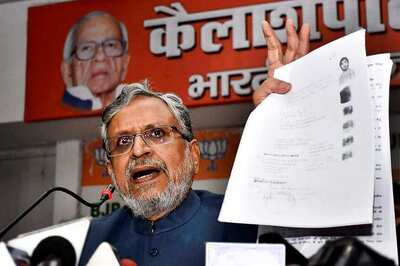 Nitish is Wasting Time Meeting Rahul Gandhi, Says Sushil Modi