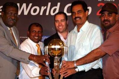 In Pics: 2011 ICC Cricket World Cup logo unveiled