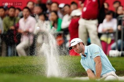 Johnson takes the lead after second round 63 at WGC-HSBC Champions