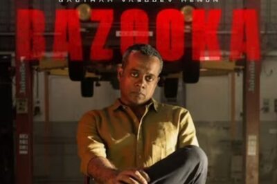 Official Character Poster Of Gautham Vasudev Menon From Mammootty's Bazooka Out