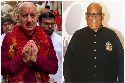 Anupam Kher Visits Kalighat Temple in Kolkata, Prays for Late Friend Satish Kaushik