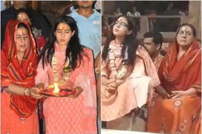 Sara Ali Khan's Spiritual Outing to Varanasi with Amrita Singh is a Totally Different Mood, Watch Videos