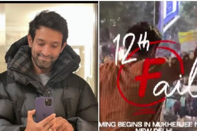 Watch: Vidhu Vinod Chopra, Vikrant Massey Get Swarmed by Sea of Fans At Mukherjee Nagar for '12th Fail'