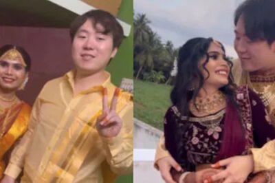 Watch: Korean Man Marries Indian Girlfriend In Traditional Attire