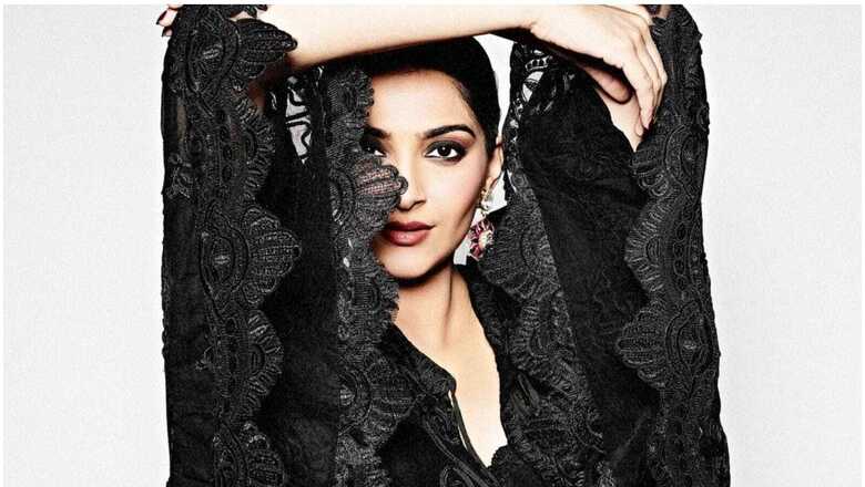 Mom-to-be Sonam Kapoor Serves Stunning Looks in Black Kaftan From Latest Maternity Photoshoot