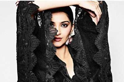 Mom-to-be Sonam Kapoor Serves Stunning Looks in Black Kaftan From Latest Maternity Photoshoot