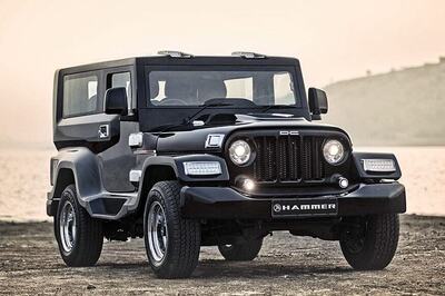 Mahindra Thar Customised by DC is Called Hammer, Priced Rs 5.95 Lakh Onwards
