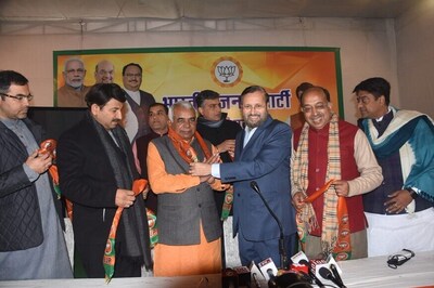 AAP Leader Guggan Singh Returns to BJP, Joins Saffron Camp in Presence of Javadekar and Tiwari