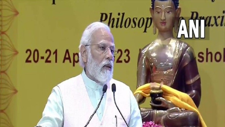 'India Taking New Initiatives Based on Buddha's Teachings': PM Modi at Global Buddhist Summit