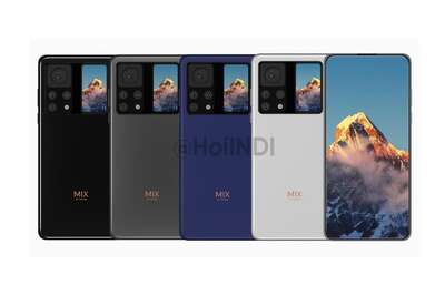 Xiaomi's Mi Mix 4 May Come With 'Invisible' Under Display Camera; Renders Show Secondary Display On Back Panel