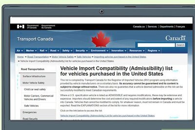 How to Import a Car from the United States to Canada