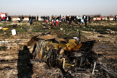 Iran Says It Won't Hand Over Black Boxes of Crashed Ukrainian Boeing Jet to Americans