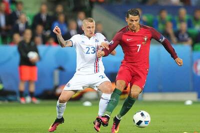 Cristiano Ronaldo Hits Out at 'small Time' Iceland After Draw in Euros