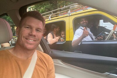 'Out And About': Australia Opener David Warner Arrives in Mumbai For ODI Series, Shares Car Selfie With Fans
