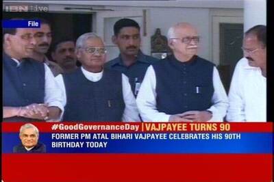 Modi wishes Vajpayee as government celebrates 'Good Governance Day' on the former PM's 90th birthday