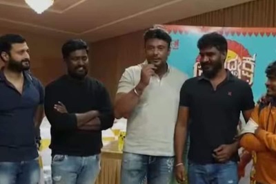 Actor Darshan Watches Chikkanna-starrer Upadhyaksha, Lauds Makers