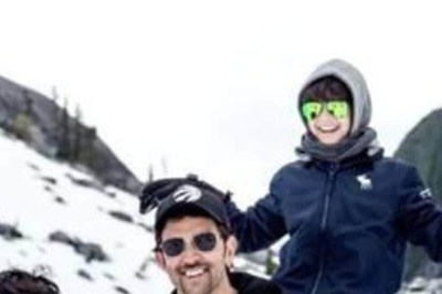 Hrithik Roshan Motivates His Son Hridhaan, Gives Him a Pep Talk For Bungee Jumping; Watch