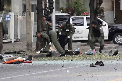 Three blasts rock Thailand's capital Bangkok