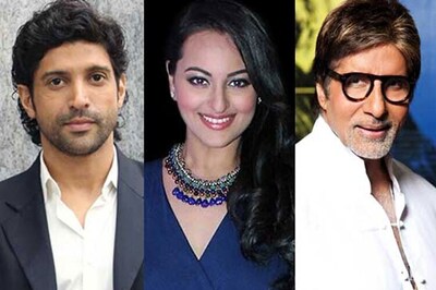 Amitabh Bachchan, Farhan Akhtar, Sonakshi Sinha wish 'Happy Dussehra' to fans on Twitter