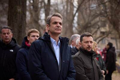 Explosions Rock Odesa During Zelensky, Mitsotakis Visit Amid Ukraine Crisis