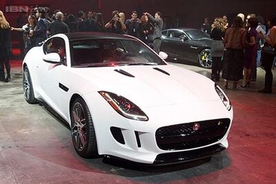Auto Expo 2014 Jaguar Land Rover lineup: F-TYPE Coupe, Range Rover LWB and Project 7