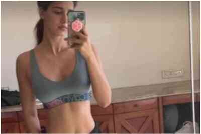 Disha Patani Shows off Toned Physique in Sports Bra and Shorts, Sets Major Fitness Goals