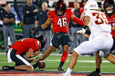 Record-setting Texas Tech K Garibay Into NFL Draft