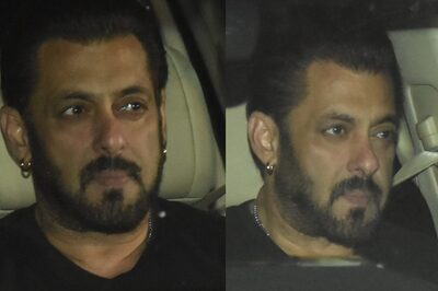 Salman Khan Looks Uber Cool in Black As He Arrives At Aamir Khan’s Residence; See Pics
