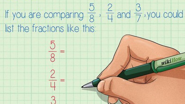 How to Compare and Order Fractions
