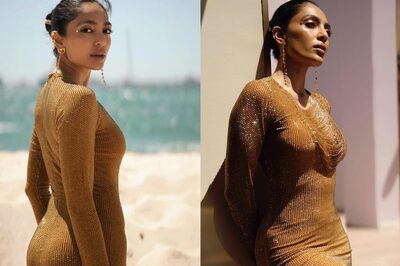Sexy! Sobhita Dhulipala Flaunts Her Hot Curves In A Golden Bodycon Dress; See Viral Photos