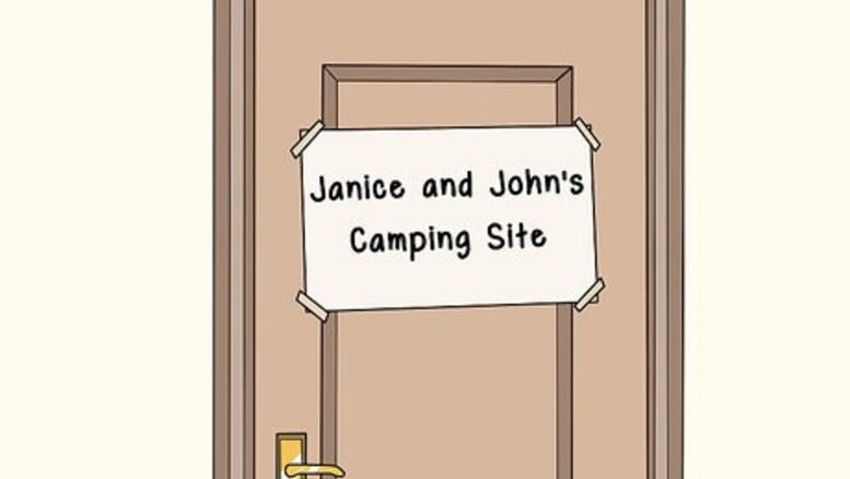 How to Camp Inside Your Room