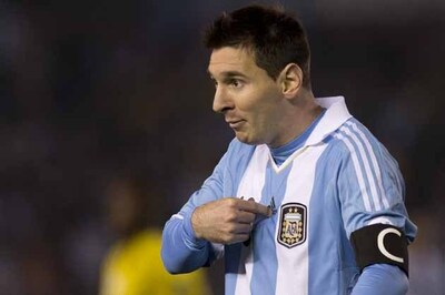 Injured Messi in Argentina squad for WC qualifier