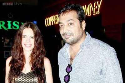 Snapshot: Estranged couple Kalki Koechlin and Anurag Kashyap pose together at a movie screening