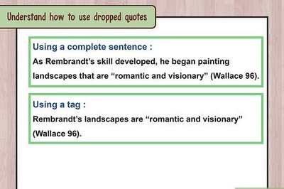 How to Quote in a Research Paper