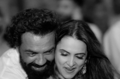 Bobby Deol Hugs Wife Tania Deol And Calls Her 'The Love Of My Life'; Romantic Photo Goes Viral