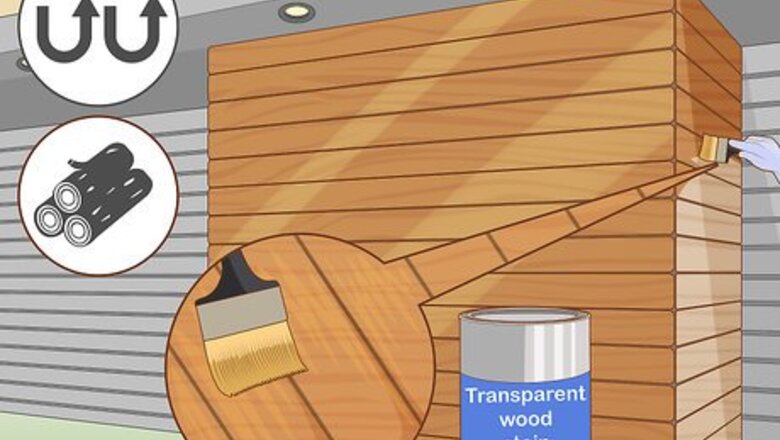 How to Stain Cedar Siding