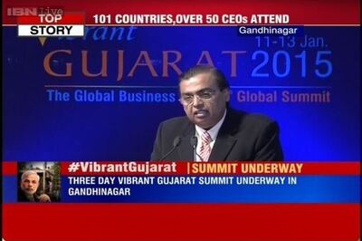 RIL Chairman Mukesh Ambani announces Rs 100,000 crore investment in Gujarat