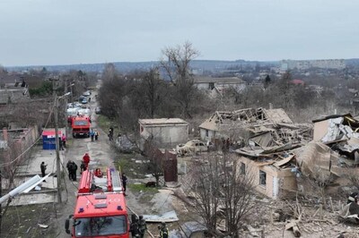 Kyiv and Ukraine's Lviv Region Under Russian Air Attack: Officials
