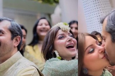 Kanika Kapoor Kisses Husband-To-Be Gautam as They Kickstart Pre-Wedding Festivities; See Pics