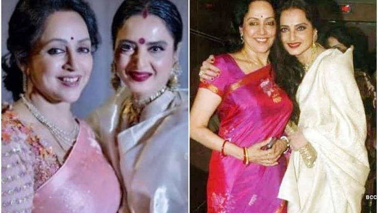 Hema Malini's Warm Hug for Rekha in This Throwback Video Shows Their Strong Bond