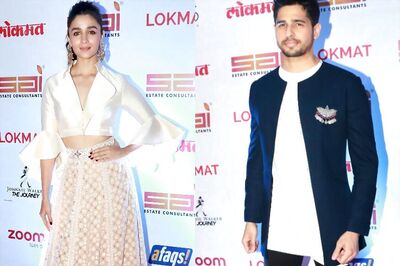 Alia, Siddharth, Kajol, Sushant, Karan Make A Stylish Entry At The Lokmat Style Awards 2017