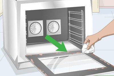 How to Clean the Insides of a Double Pane Window in Your Oven Door