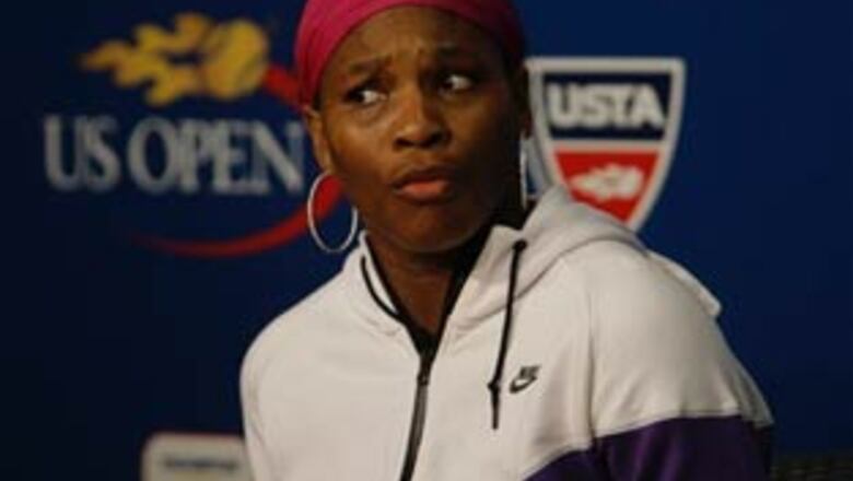 Serena Williams fined for obscene outburst