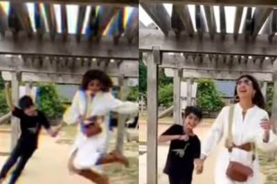 Shilpa Shetty Takes Long Jump with Son Viaan as They Enjoy Their Vacay In London; Watch Fun Video