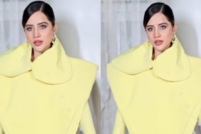 Urfi Javed Stuns All As She Sports Huge Triange-shaped Top, Pants; Netizens Ask 'Samosa Kyu Pehna?'