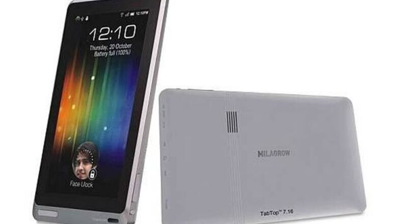 Milagrow TabTop 10.4 launched for Rs 22,990